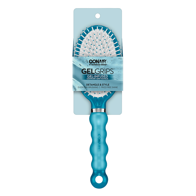 Conair - Cepillo ovalado acojinado para cualquier tipo de cabello