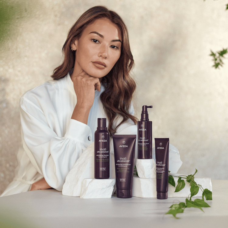 Invati Ultra Tratamiento fortalecedor evita la caida del cabello y engrosa la fibra capilar