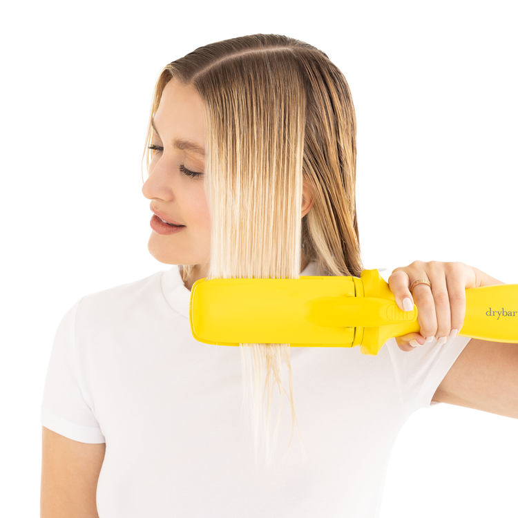 Shot - Secadora y alaciadora, para cabello húmedo a seco en un solo paso