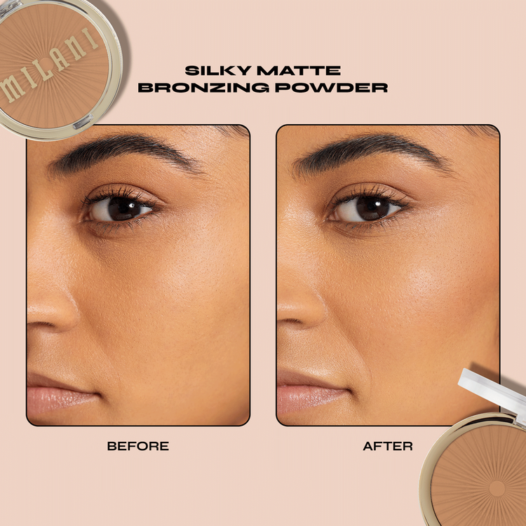 Silky Matte - Polvo bronceador, acabado mate y radiante
