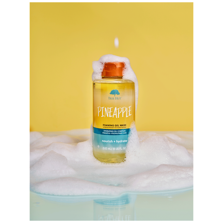 FoamingGelWashPineapple-Bodywash,dejatupielsuave