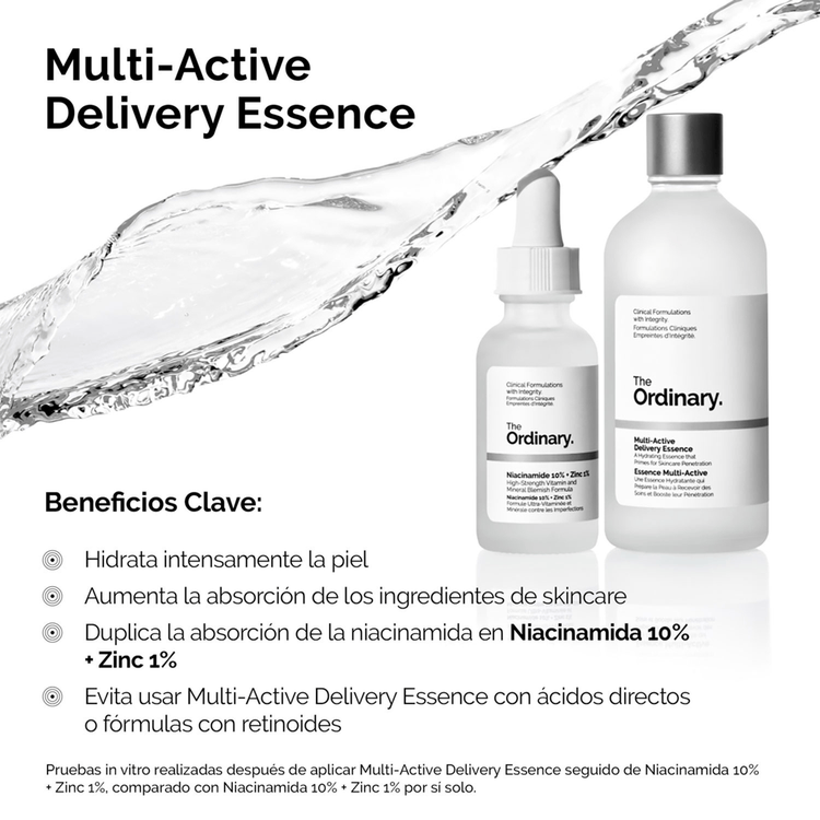 Multi-Active Delivery - Esencia, proporciona hidratación adicional