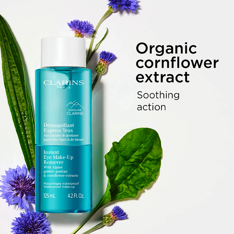 Instant Eye - Desmaquillante de ojos, elimina impurezas y maquillaje