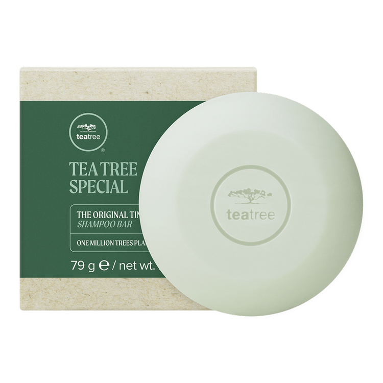 Tea Tree Special Shampoo Bar Shampoo en barra elimina impurezas