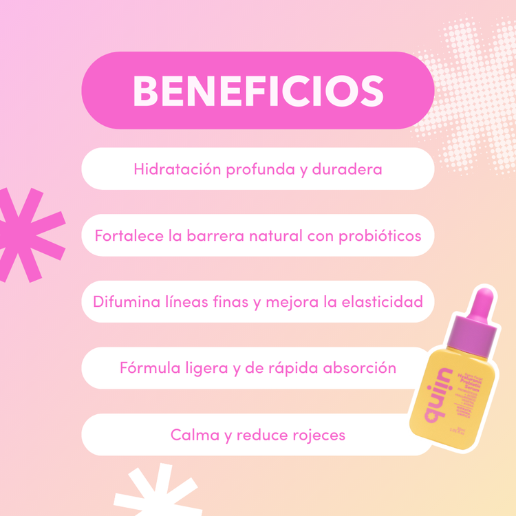 Hyaluronic Probiotic - Suero facial, con probióticos
