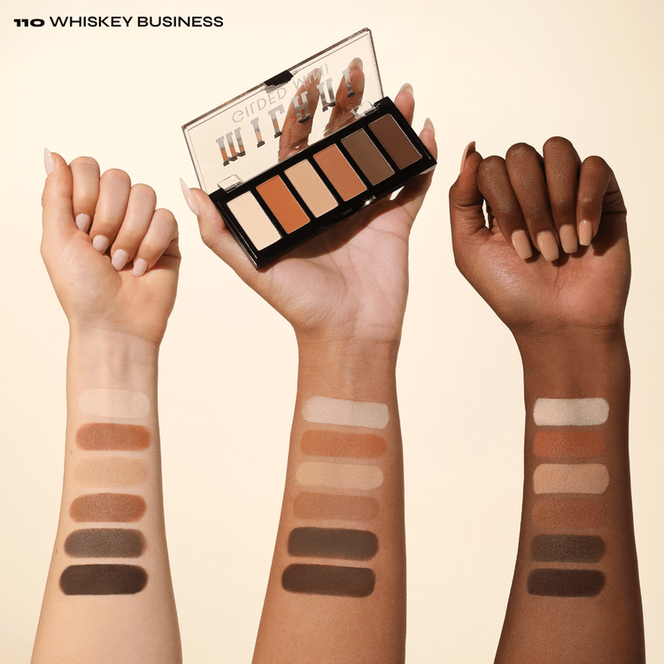 Gilded - Paleta de sombras, de alta pigmentación.