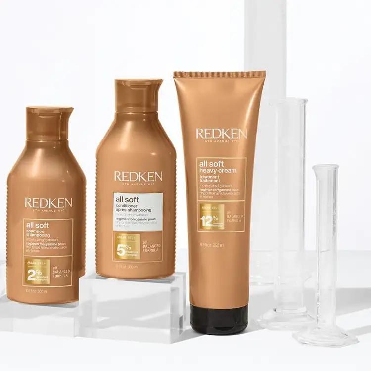 All Soft - Mascarilla, hidratación intensa, suavidad y brilllo