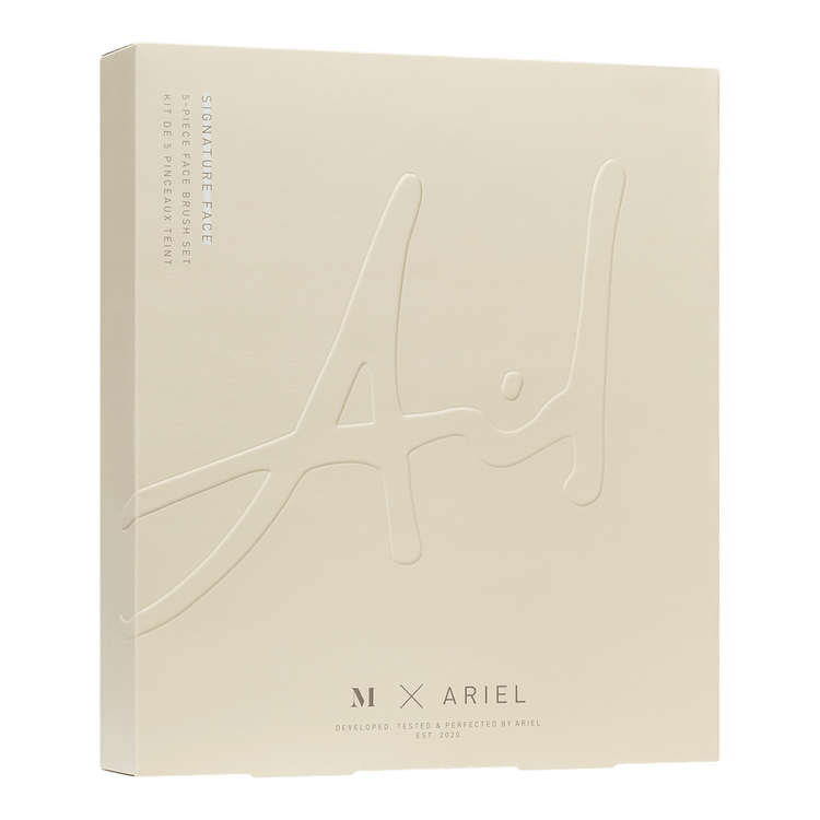 Morphe x Ariel Signature Face - Set de brochas para rostro, creado por el maquillador Ariel