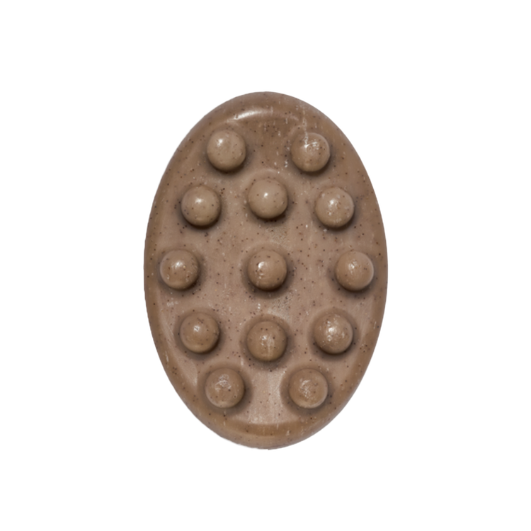 Jabón exfoliante 2 en 1, enriquecido con almendras de provenza