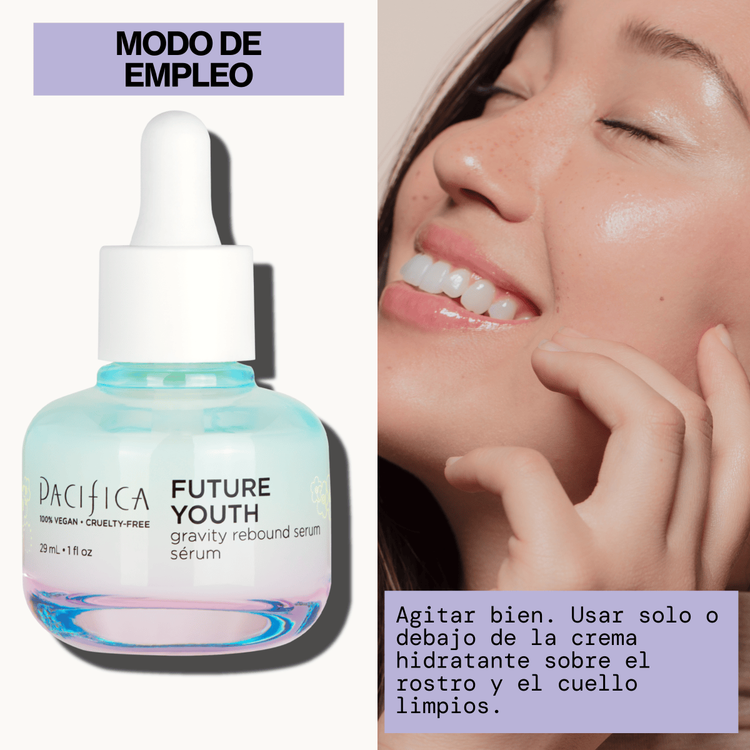 Future Youth Gravity Rebound Suero facial promueve la elasticidad