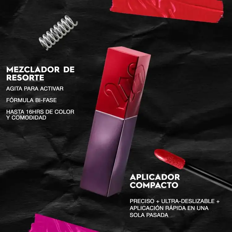 Vice Lip Bond - Labial líquido, a prueba de manchas, transferencia y al agua