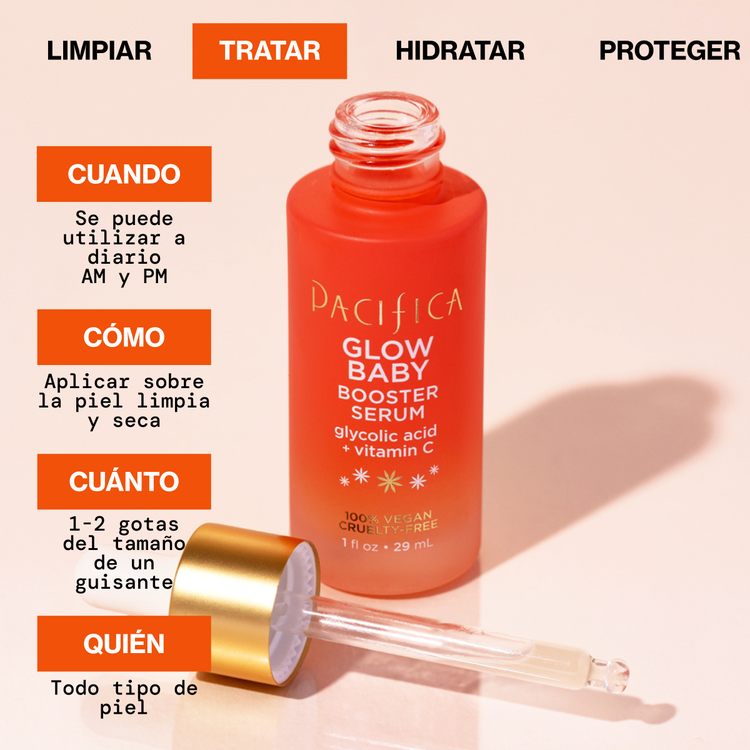 Glow Baby Vitamin C Booster - Suero facial, aumenta el brillo y la luminosidad