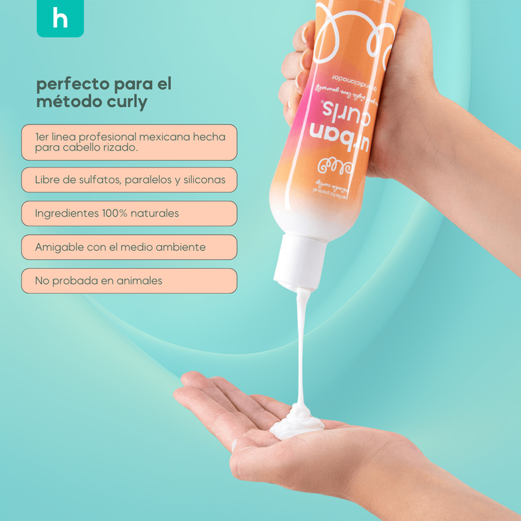Acondicionador, para rizos