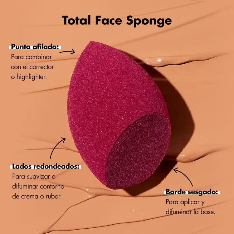 e.l.f. Total Face Sponge Duo Duo de Esponjas para Rostro Total