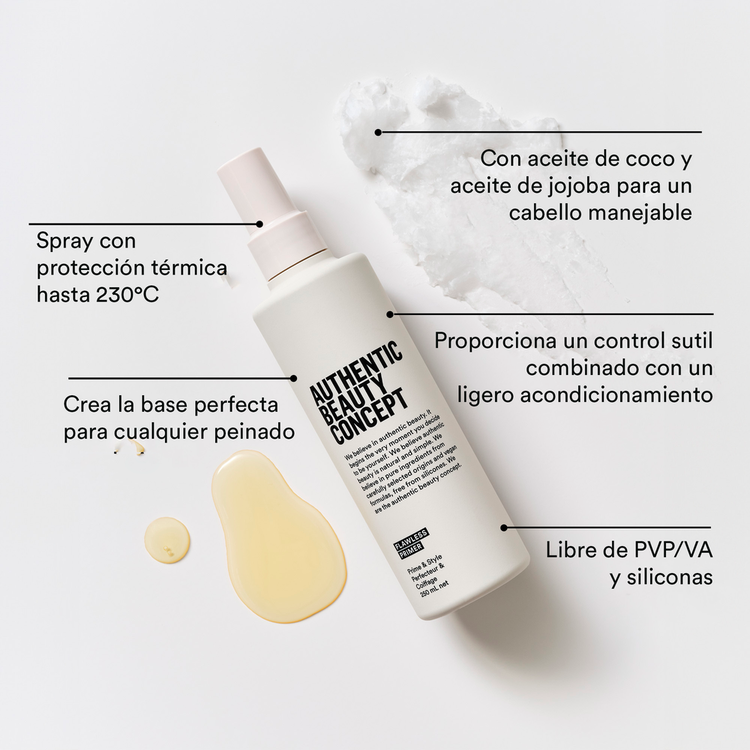 Styling Protector de calor crear la base perfecta para peinar