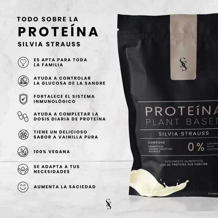 Suplemento alimenticio, con proteína completa fácil de absorber y sin lactosa