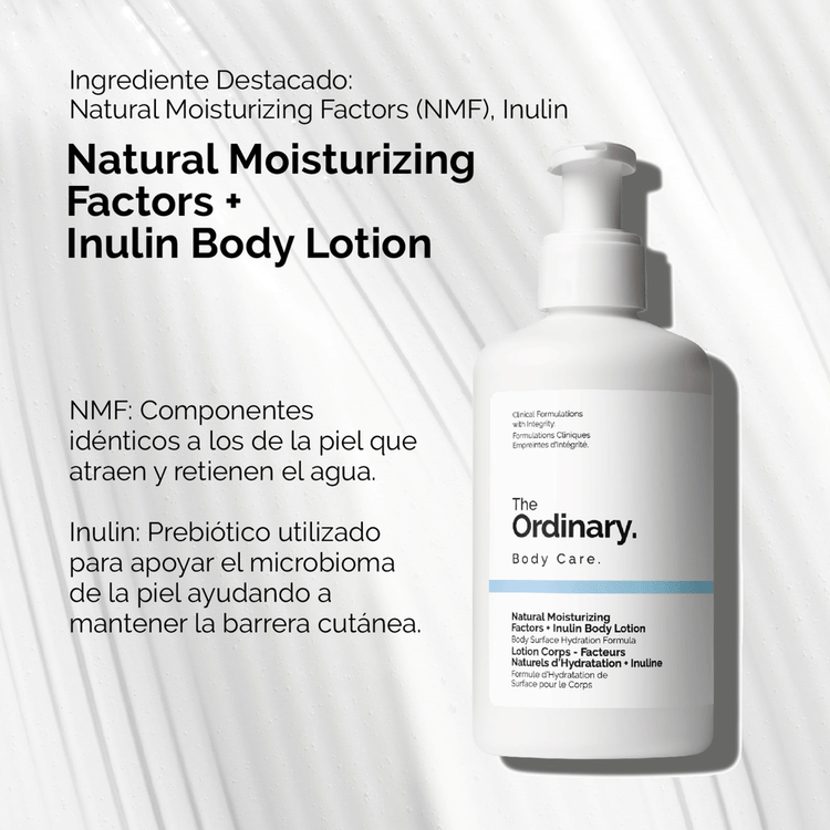 Nmf + Inulin Body - Loción corporal, fortalece la barrera cutánea