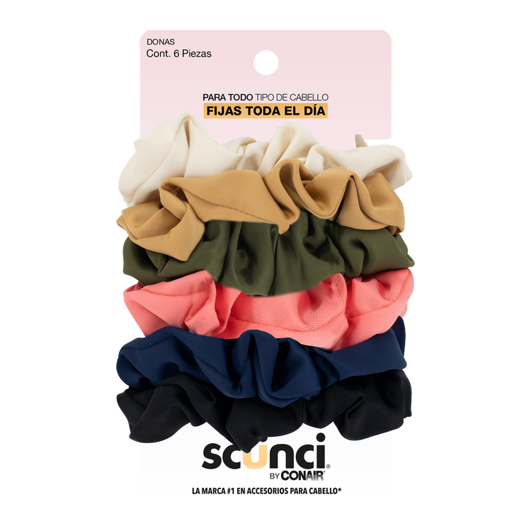 Scunci - Donas elásticas satinadas