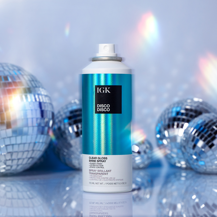 Disco Disco Clear Gloss Shine Spray acabado brillo cristalino