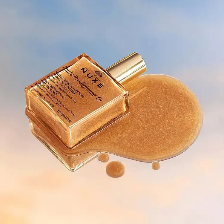 Huile Prodigieuse® Oro Aceite retira maquillaje resistente