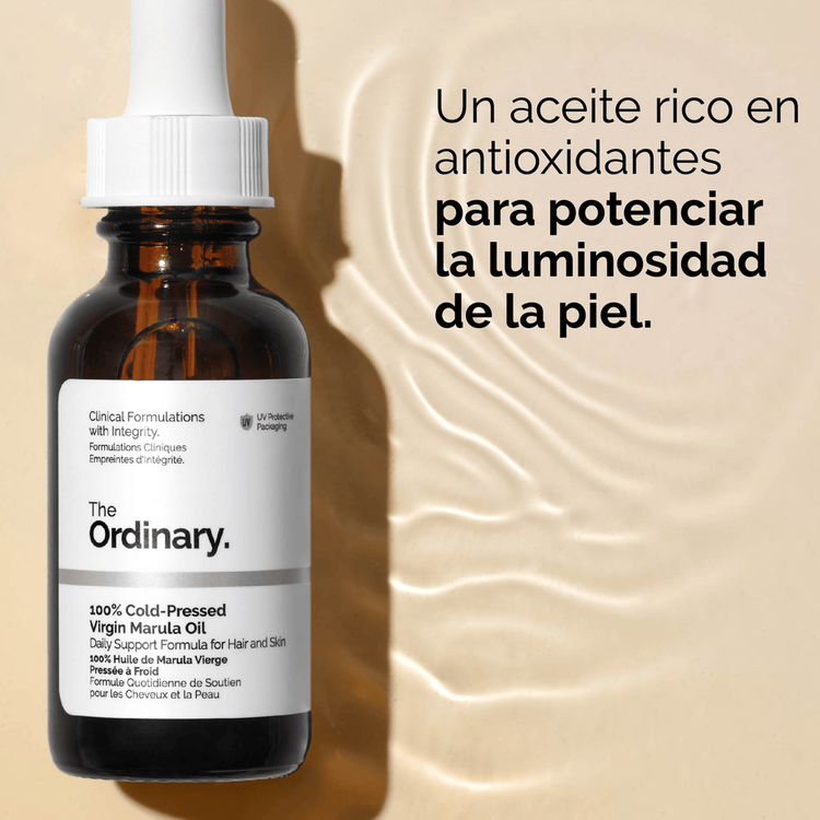 100% Cold-Pressed Virgin Marula Oil Aceite de marula hidratante y restaurador del tono