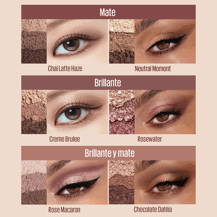 Beauty Bento - Trio de sombras, compacto y portátil