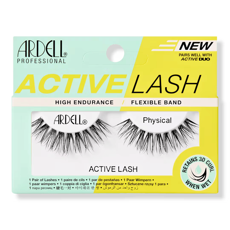 Active Lash with Flexible Band Pestañas postizas pestañas de alta duración con banda flexible.