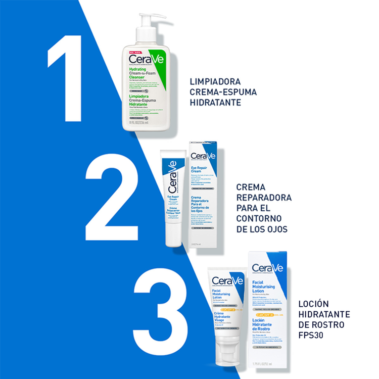 Loción Facial Hidratante Protector solar hidratante con factor de protección solar