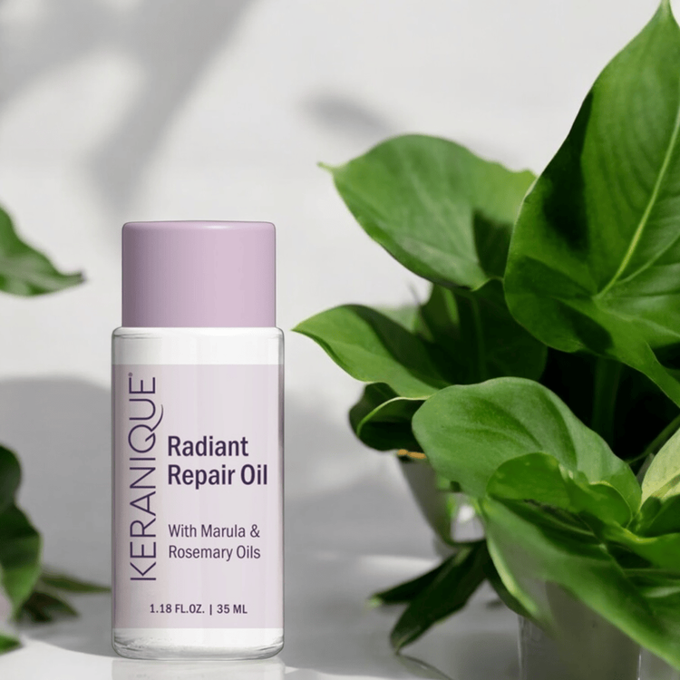 Radiant Aceite reparador promueve crecimiento capilar