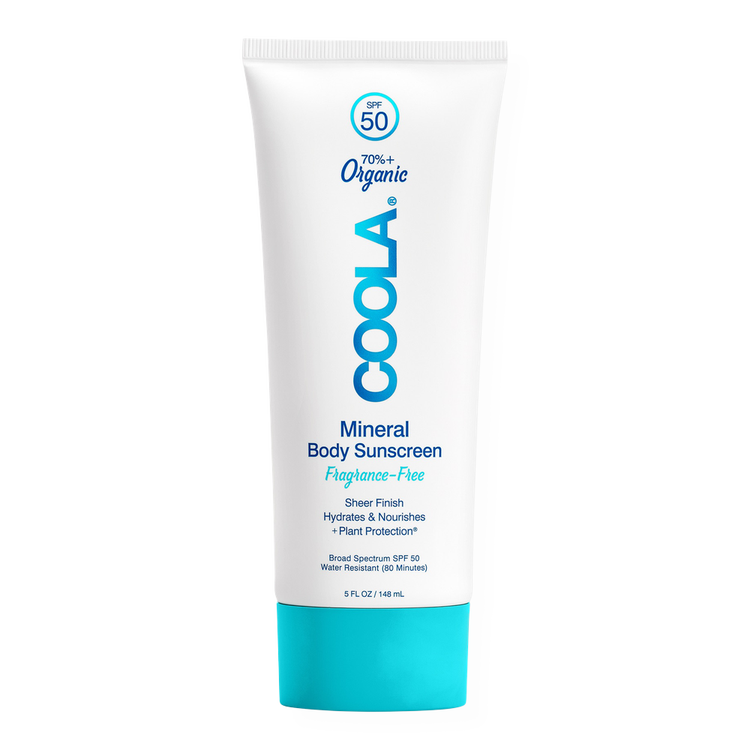 Fragrance-Free Mineral Body Sunscreen Lotion SPF 50 - Loción de protector solar, hidratante