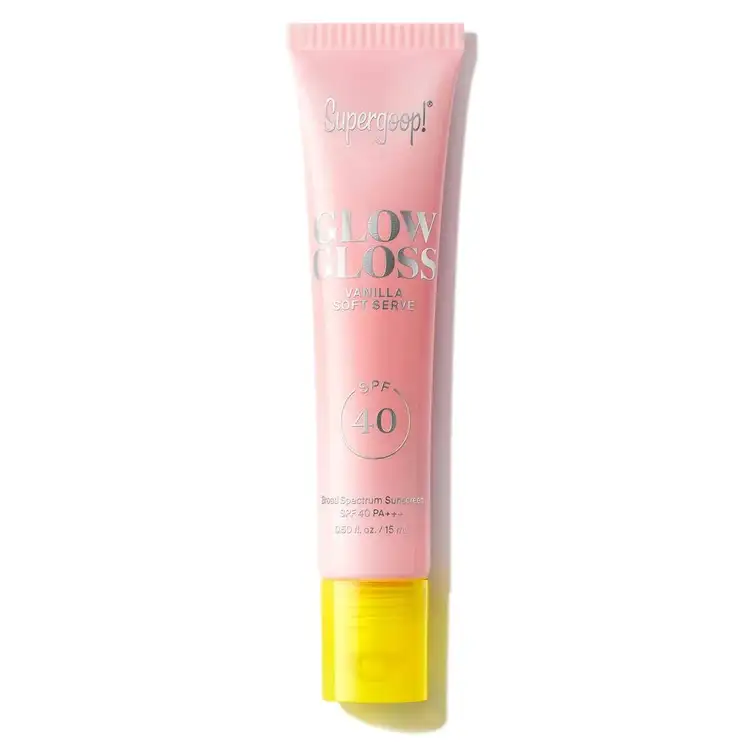 Glow Gloss - Bálsamo labial SPF 40, acabado translúcido