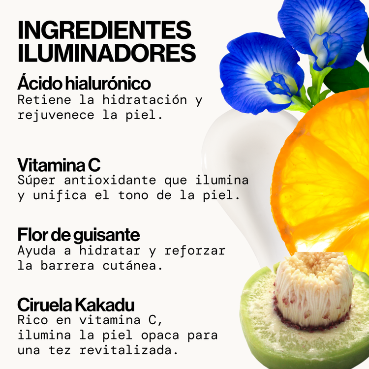 Dreamlit Illuminating Loción facial hidrata e ilumina la piel