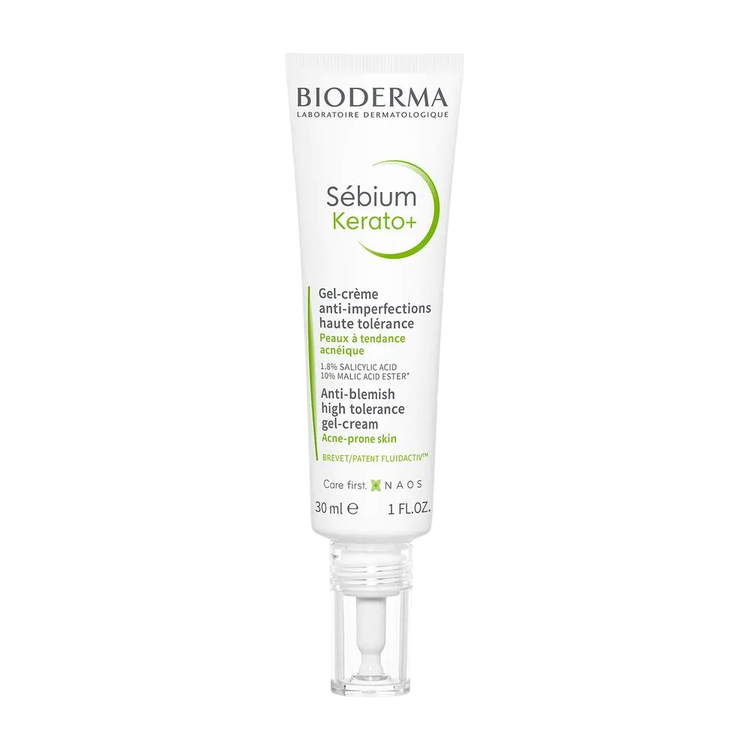 Sebium Kerato+ - Crema facial, anti imperfecciones, elimina brotes, puntos negros y marcas de acné