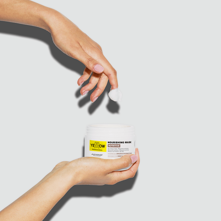 Yellow Hair Care Mascarilla capilar nutrición intensa, suavidad y brillo
