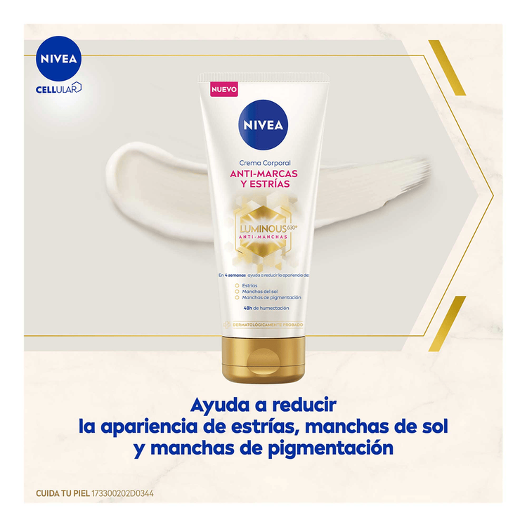 Luminous 630 Crema Corporal Antimanchas reduce hasta 81% manchas