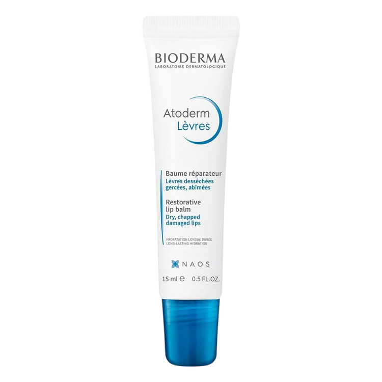Atoderm - Bálsamo de labios, calma, nutre y repara labios