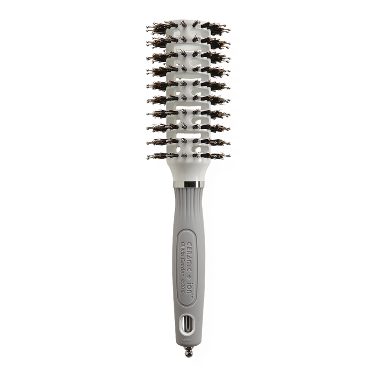 Ceramic + Ion Turbo Vent Combo Round - Cepillo para cabello, crea rizos y añade volumen