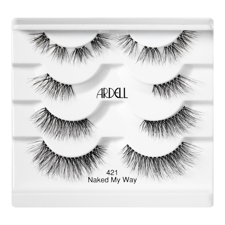 Naked My Way 421 Customizable False Lash Multipack Set personalizable de pestañas set personalizable con múltiples opciones.
