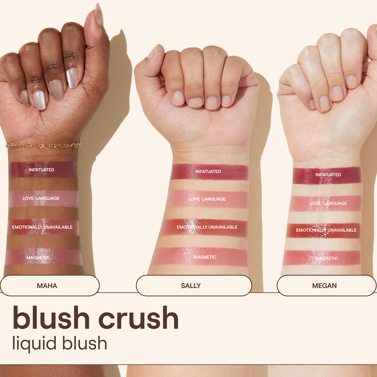 Blush Crush - Rubor líquido, fácil difuminación