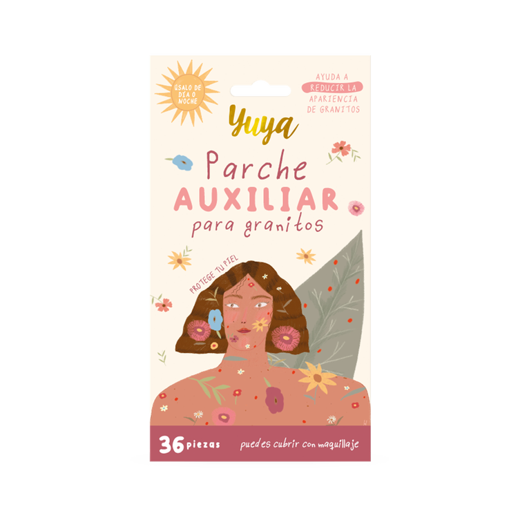 Parche para granitos, elimina barros y espinillas