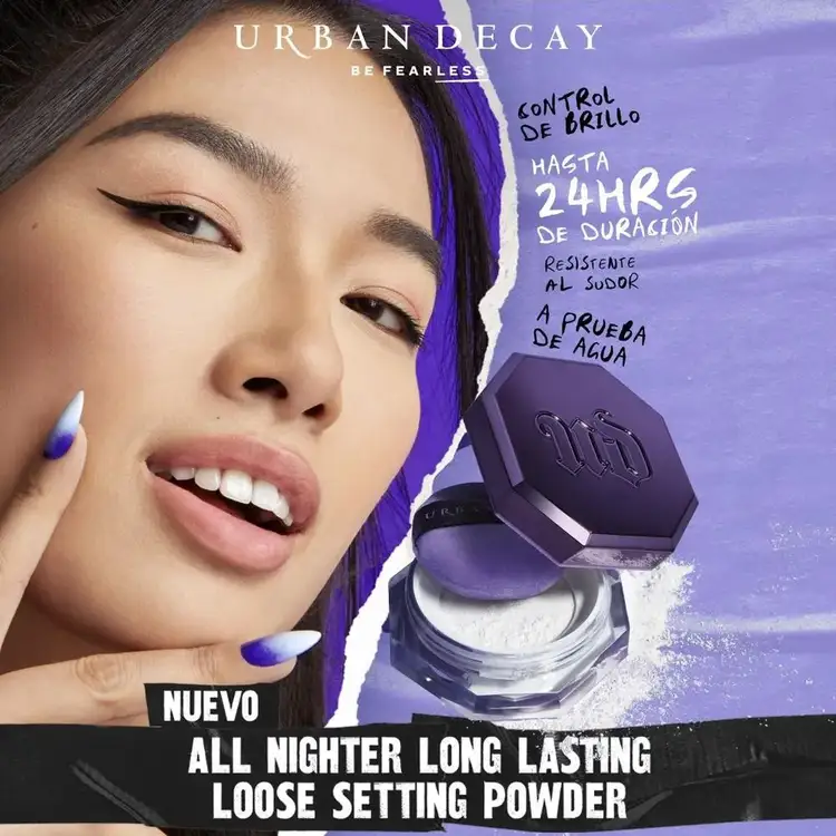 All Nighter Setting Loose Powder Polvo traslúcido disminuye poros y controla el brillo