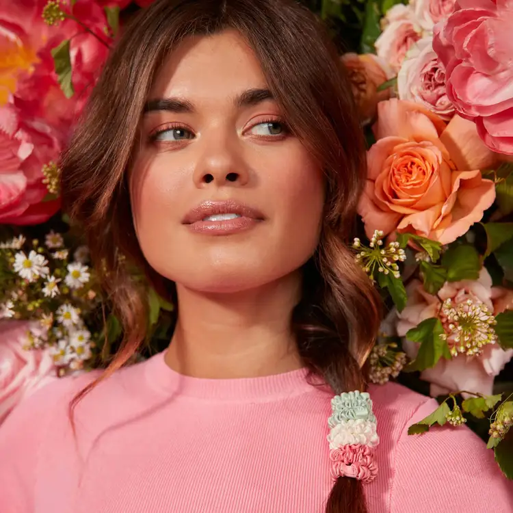 Pure Silk - Set de scrunchies, evita marcas en el cabello