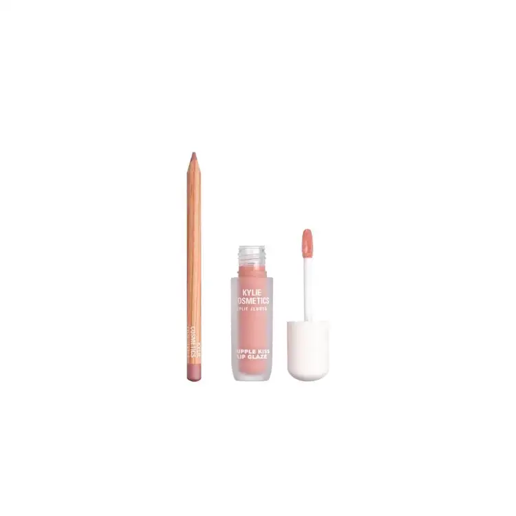 Kylie Supple Kiss Precision Lip Kit - Labial líquido y delineador, color uniforme y modulable