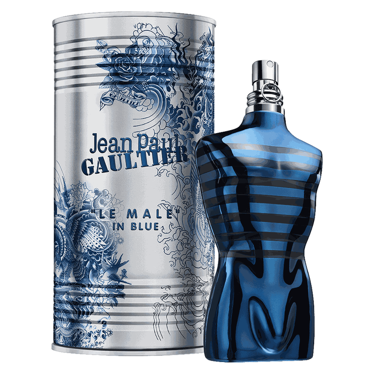 Le Male In Blue - Eau de Parfum, ola potente, aromática y especiada