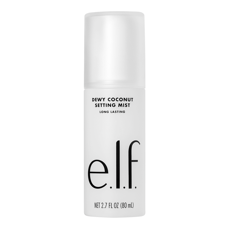 e.l.f. Dewy Coconut Setting Mist Infusión de coco húmedo spray fijador de maquillaje