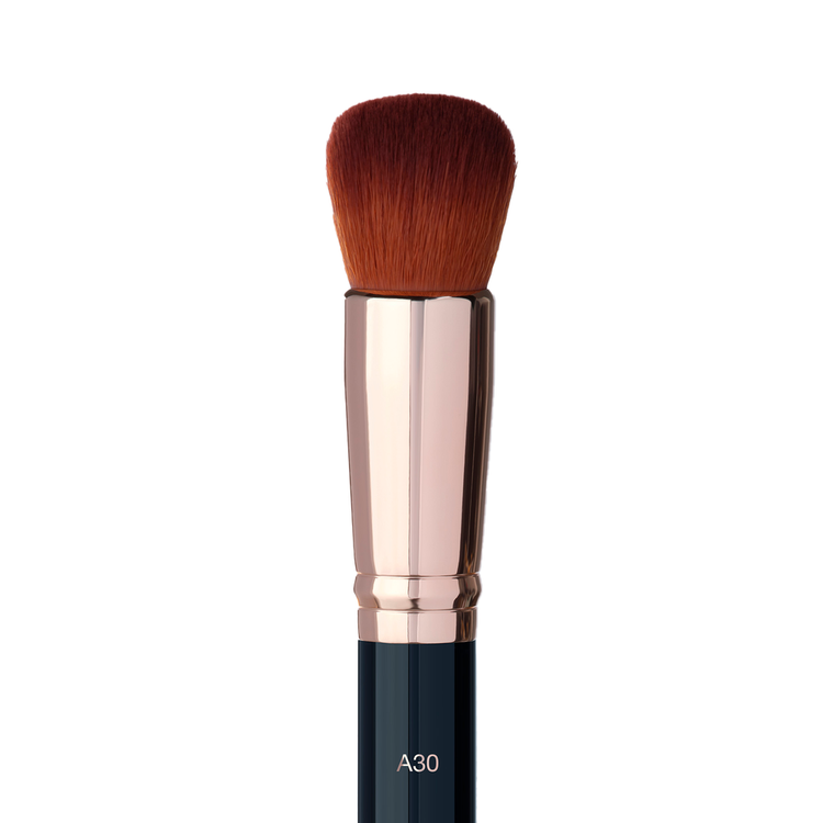 Domed Kabuki Brush Brocha para base mezclador de productos a base de emolientes