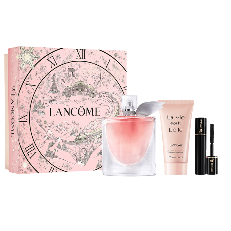 La Vie Est Belle - Set de regalo, Eau de Parfum 100 ml + Body Lotion 50 ml + Mascara 2 ml