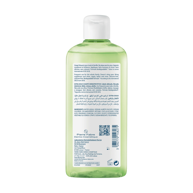 Extra-Suave Shampoo con Ingredientes Clave de origen natural