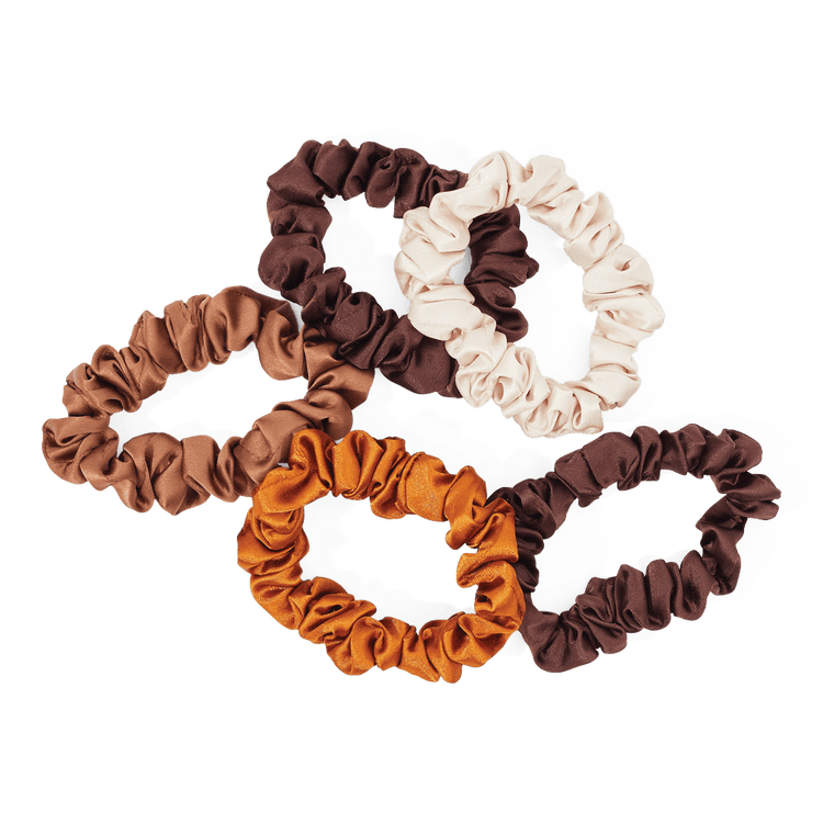 Satin Petite Scrunchies Scrunchies para cabello ideal para peinados