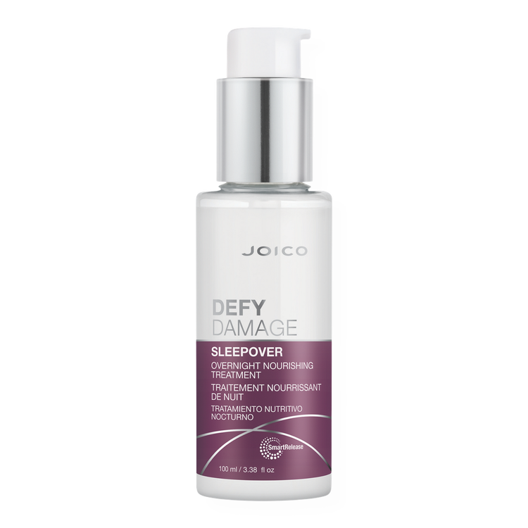 Defy Damage Sleepover Overnight Tratamiento nocturno reparador nutre y repara el cabello durante la noche